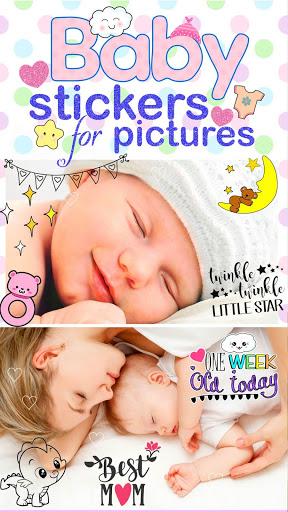 Baby Story Photo Editor 👶 Milestones for Babies - عکس برنامه موبایلی اندروید