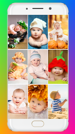 Cute Baby Wallpaper - Image screenshot of android app