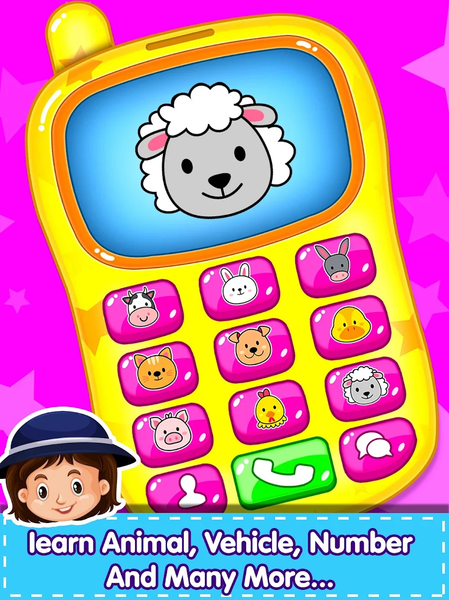 Baby Phone For Toddlers - Gameplay image of android game