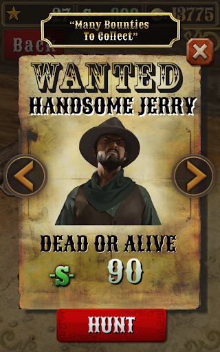 Bounty Hunt: Western Duel Game - Gameplay image of android game