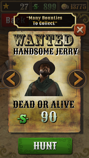 Bounty Hunt: Western Duel Game - Gameplay image of android game
