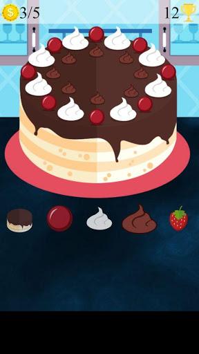 bake cake cooking game - Gameplay image of android game