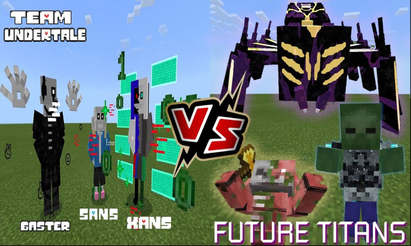 H2V Future Titan for Minecraft - عکس بازی موبایلی اندروید