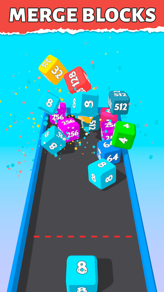 Bounce Merge 2048 Join Numbers - عکس بازی موبایلی اندروید