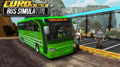 Offroad Hill Climb Euro Coach Bus Simulator 2021 - Image screenshot of android app