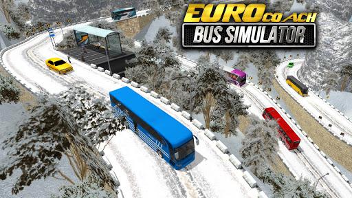 Offroad Hill Climb Euro Coach Bus Simulator 2021 - Image screenshot of android app