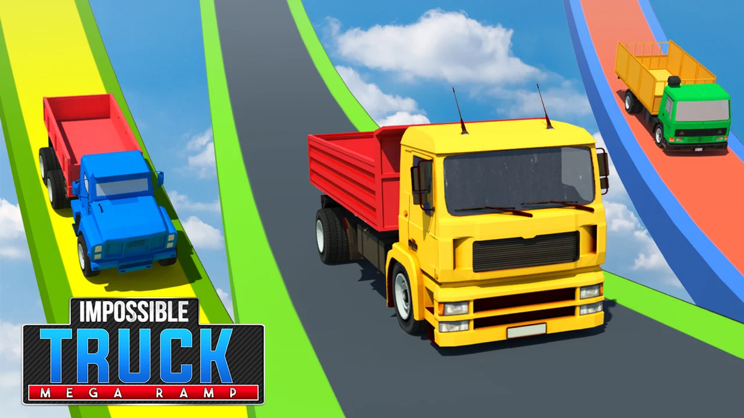 Impossible Truck Tracks Stunt - Image screenshot of android app