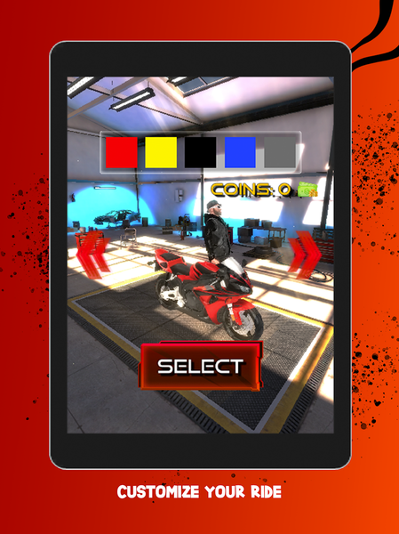 BikeMiross - Gameplay image of android game