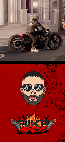 BikeMiross - Gameplay image of android game