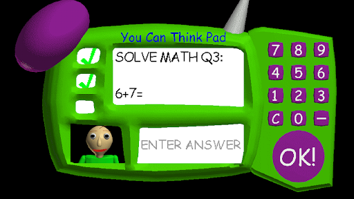 Baldi's Basics Classic - Gameplay image of android game