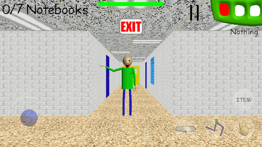 Baldi's Basics Classic - Gameplay image of android game