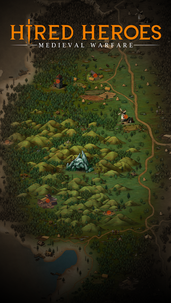 Hired Heroes: Medieval Warfare - عکس بازی موبایلی اندروید