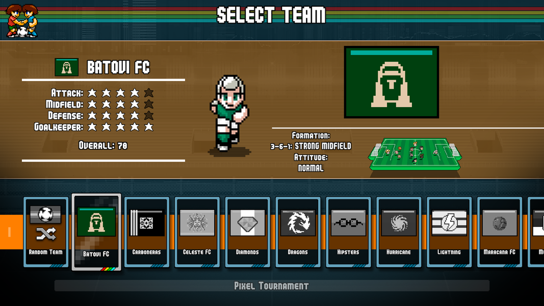 Pixel Cup Soccer - Lite - عکس بازی موبایلی اندروید