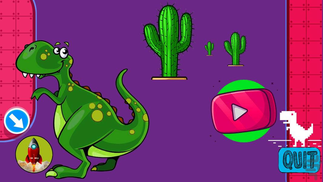 عصر دایناسورها - Gameplay image of android game
