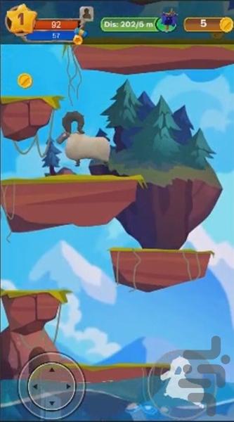 Goat Jump - Gameplay image of android game