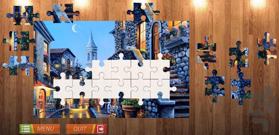 PuzzleSpaceArt - Gameplay image of android game