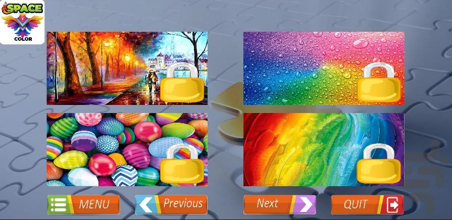 PuzzleSpaceColor - Gameplay image of android game