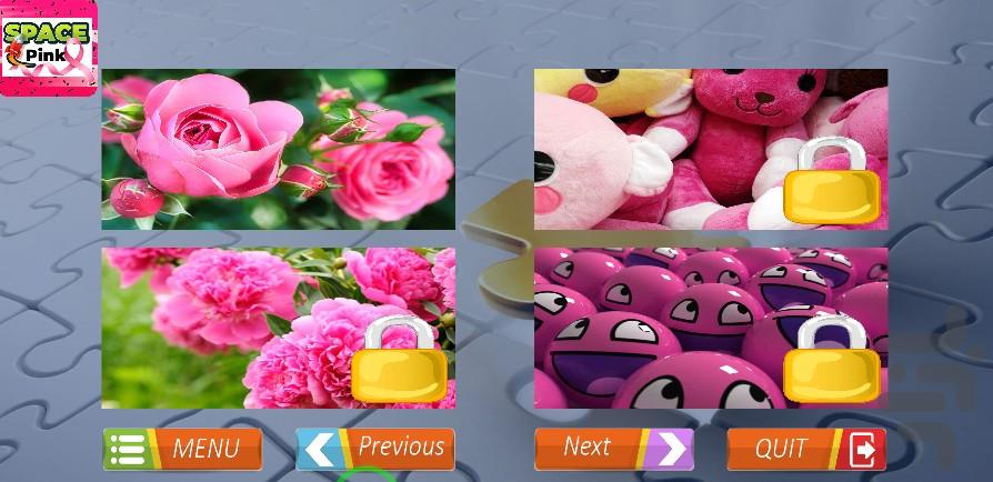 PuzzleSpacePink - Gameplay image of android game