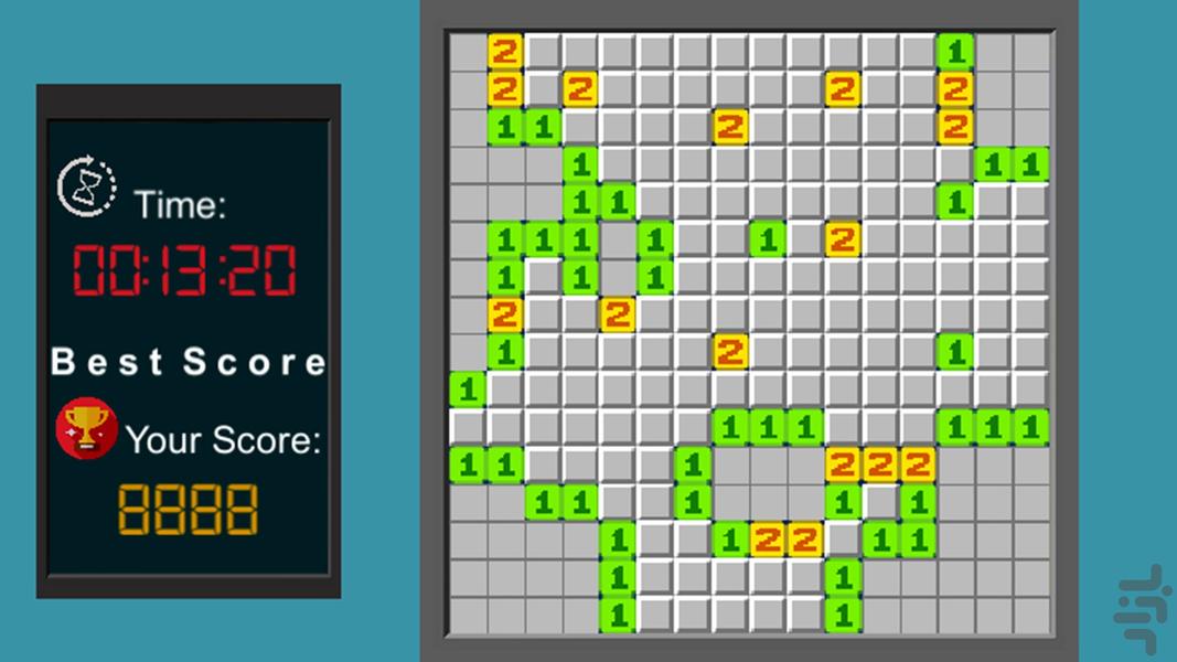 Minesweeper - Gameplay image of android game