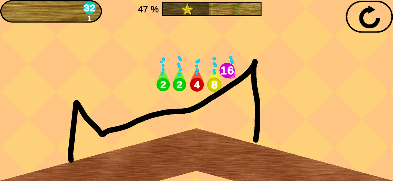 Draw - Physics Double - عکس بازی موبایلی اندروید