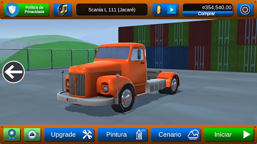 Truck Climb Racing - Gameplay image of android game