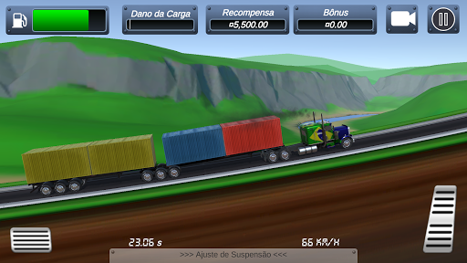 Truck Climb Racing - Gameplay image of android game