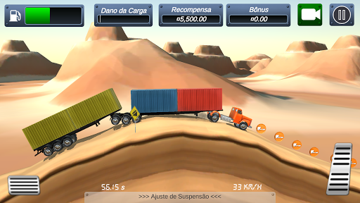Truck Climb Racing - Gameplay image of android game