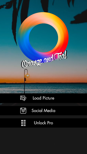 Orange Teal - Image screenshot of android app