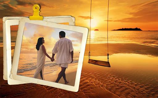 Beach Photo Frames - Image screenshot of android app
