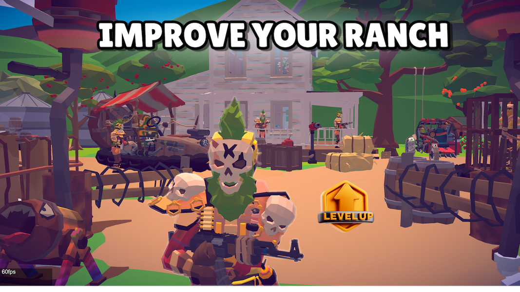 Zombie Ranch Simulator Survive - Gameplay image of android game