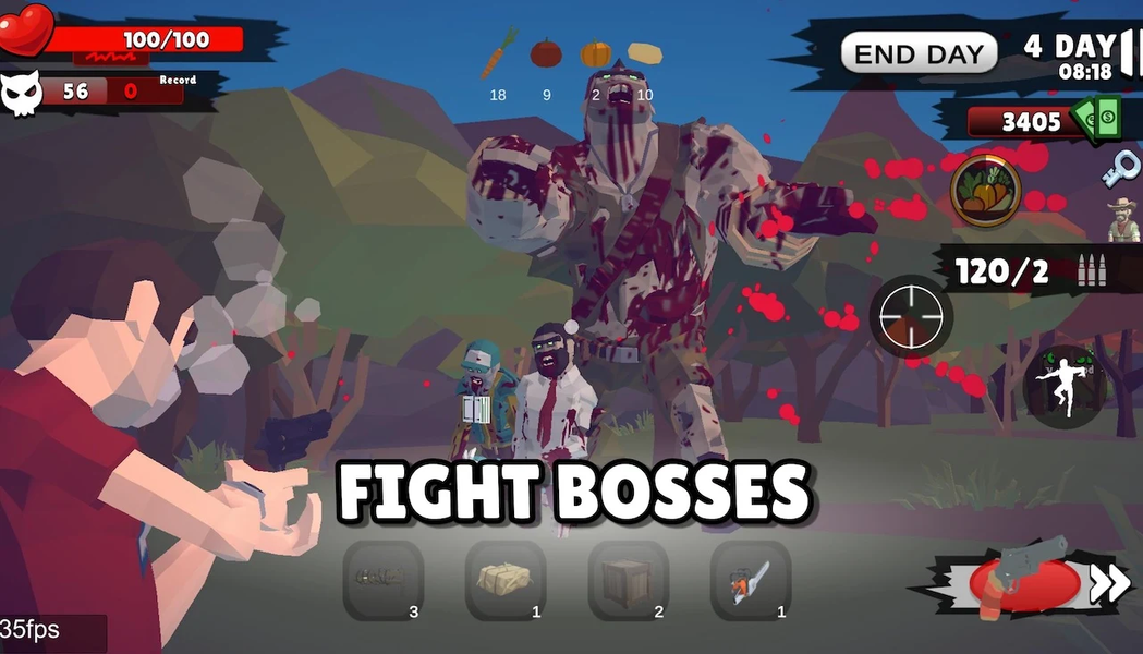Zombie Ranch Simulator Survive - Gameplay image of android game