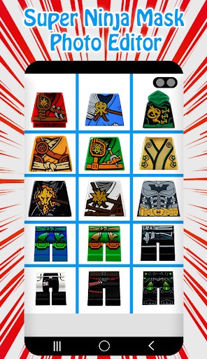 Super Ninja Mask Photo Editor - Image screenshot of android app