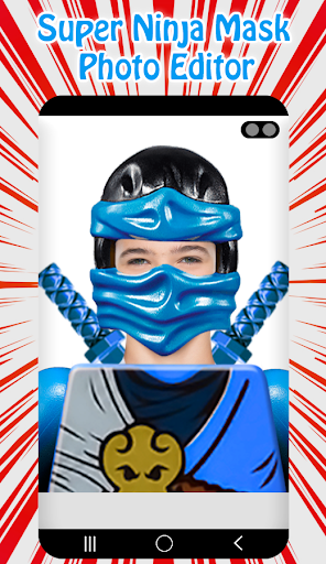 Super Ninja Mask Photo Editor - Image screenshot of android app