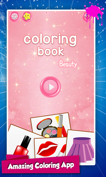 Beauty Coloring Book Glitter - عکس برنامه موبایلی اندروید