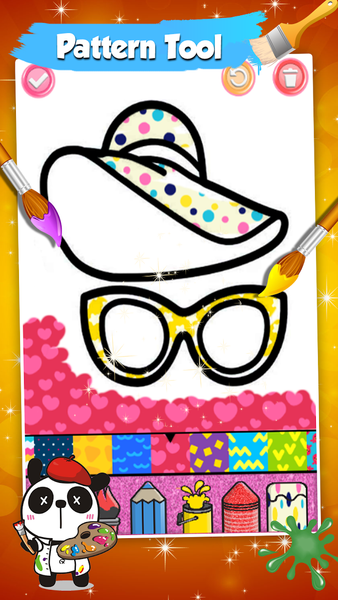 Beauty Coloring Book Glitter - Image screenshot of android app