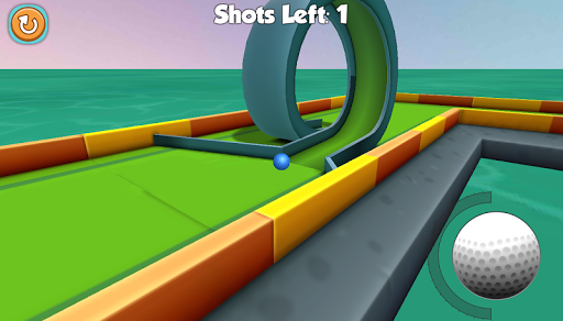 Mini Golf 3D - Gameplay image of android game