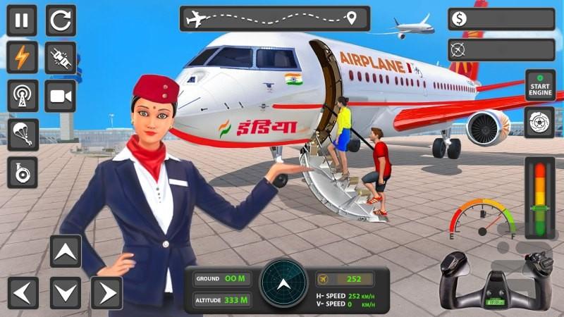 بازی جدید خلبان هواپیما - عکس بازی موبایلی اندروید