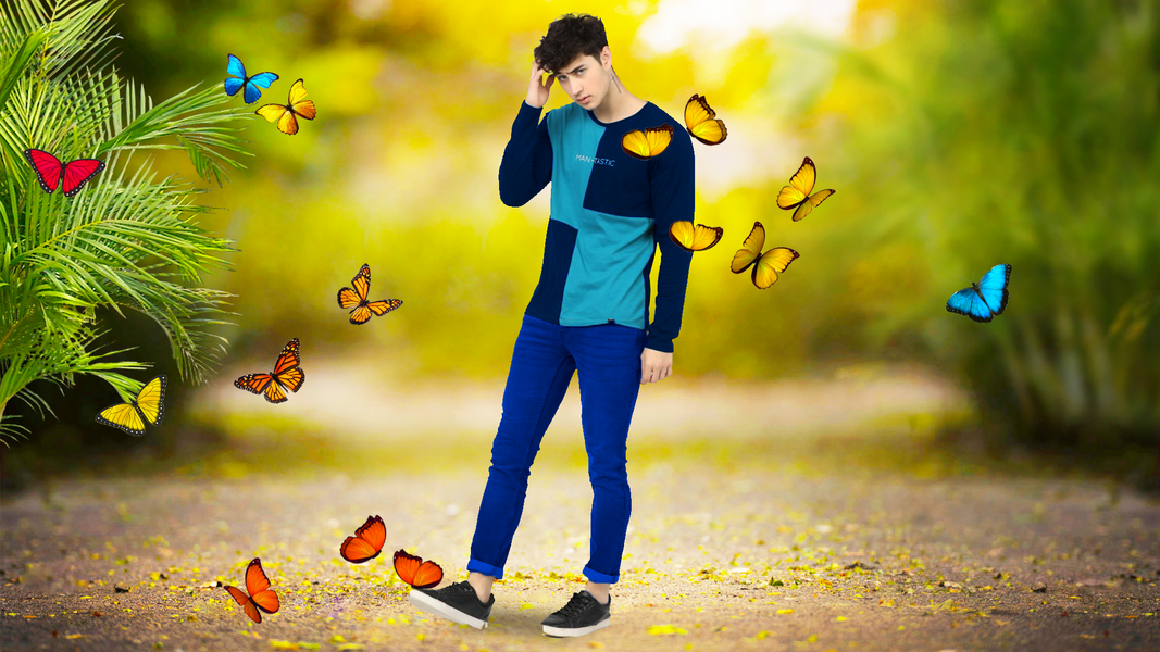 Butterfly Photo Editor -Frames - Image screenshot of android app