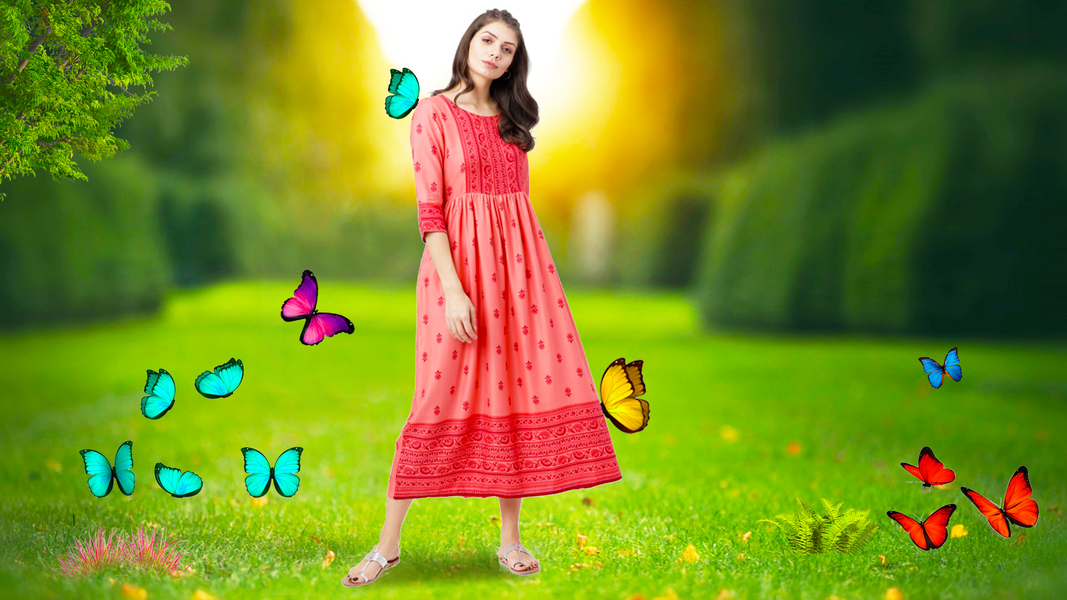 Butterfly Photo Editor -Frames - Image screenshot of android app