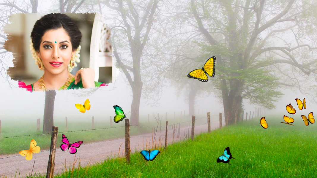 Butterfly Photo Editor -Frames - Image screenshot of android app