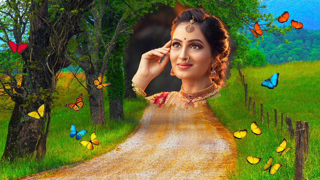 Butterfly Photo Editor -Frames - Image screenshot of android app