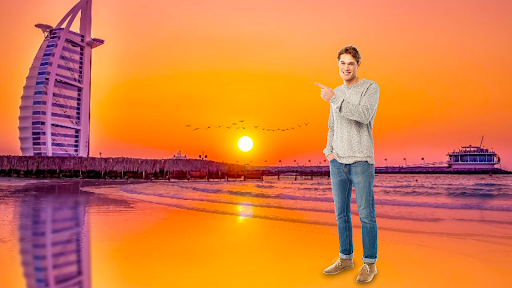 Sunset Photo Editor - Frames - عکس برنامه موبایلی اندروید