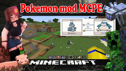 Pokemon Go Games Mod Minecraft - Image screenshot of android app
