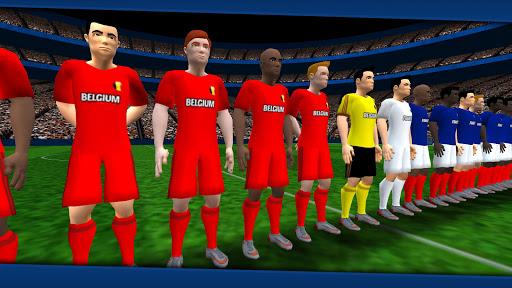 WORLD CUP REAL FOOTBALL GAMES - Gameplay image of android game