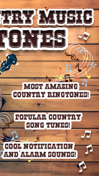 Best Country Music Ringtones - عکس برنامه موبایلی اندروید