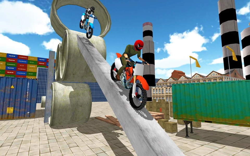 Dirt Bike Extreme Stunts - Image screenshot of android app