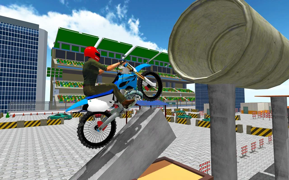 Dirt Bike Extreme Stunts - Image screenshot of android app