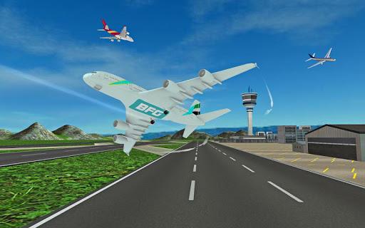Fly Plane Flight 3D Airplane Simulator - عکس بازی موبایلی اندروید