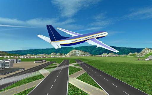 Fly Plane Flight 3D Airplane Simulator - عکس بازی موبایلی اندروید