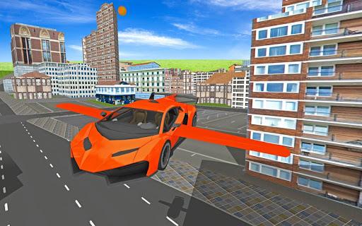 Futuristic Real Flying Car 3D - عکس بازی موبایلی اندروید
